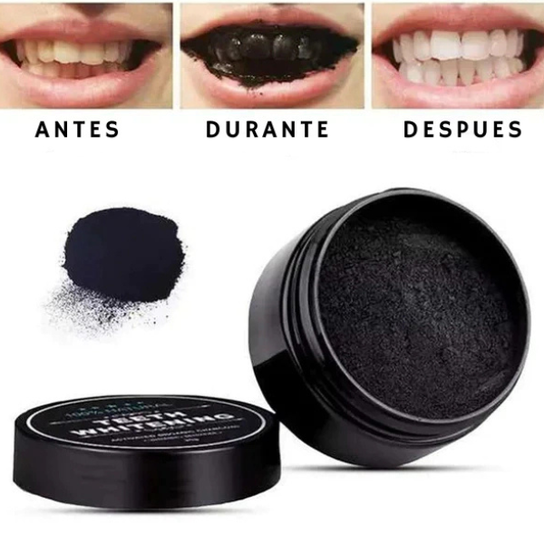 DIENTES BLANCOS - POLVO BLANQUEADOR DENTAL 🦷