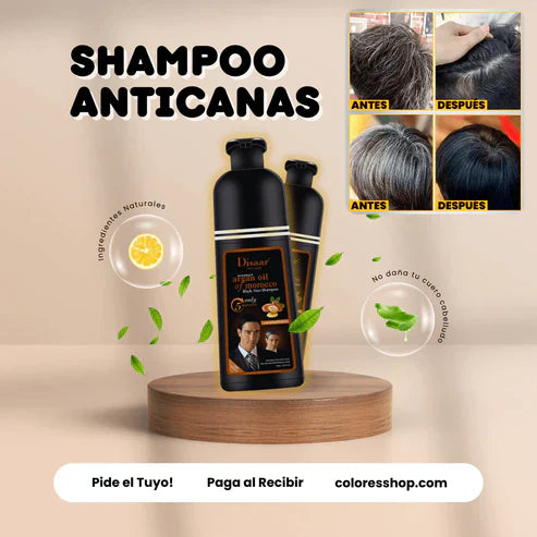 DISAAR - SHAMPOO ANTI CANAS - 400 ML.