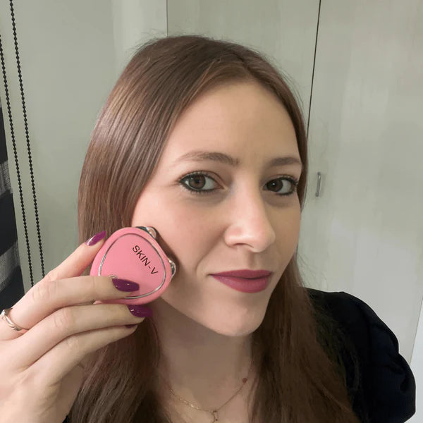 Lifsoft - MASAJEADOR FACIAL CON MICROCORRIENTE ANTIARRUGAS